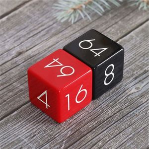 Custom Premium Resin <b>Backgammon</b> Doubling Cube 16mm 22mm Ivory Acrylic Game Dice Wholesale Bulk <b>Board</b> Game Accessories Cube - Product Image 6