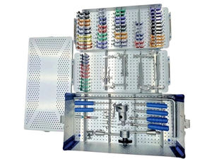 Ensemble complet d'extenseurs cervicaux chirurgicaux CS 1600 en acier inoxydable, système d'instruments médicaux manuels certifié CE ISO13485 - Product Image 3