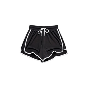Shorts de jogging à haute élasticité, adaptés à la salle de sport, à la course à pied et à un usage décontracté, légers, avec cordon de serrage, shorts athlétiques pour femmes - Product Image 2