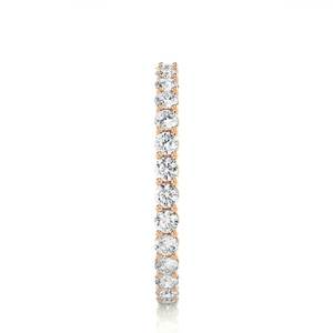 9K 10K 14K 18K Solid Pure Gold Lab Grown Diamond Engagement <b>Ring</b> Wholesale Excellent Cut Precious Diamond Full Eternity Band - Product Image 4