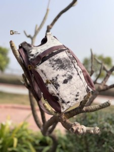 Sac à dos unique en cuir de vachette véritable style western, sacs de voyage unisexes multi-usages, vente en gros - Product Image 5