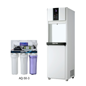 Dispensador de Agua Comercial Automático de Tres Temperaturas, 910W, Ecológico, Pantalla Táctil LCD (AQ-1513T), Sistema de Ósmosis Inversa (AQ-50-3) - Product Image 1