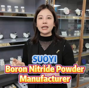 Poudre de nitrure de bore hexagonal (HBN) de haute pureté, résistante aux hautes températures, stable chimiquement, agent lubrifiant et décolleur pour la céramique - Product Image 1