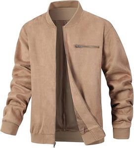 Unisex Casual Spring Satin Bomber <b>Jacket</b> 100% Cotton <b>Waterproof</b> Breathable Windproof Quick Dry <b>Thin</b> Front Athletic Varsity Sale - Product Image 6