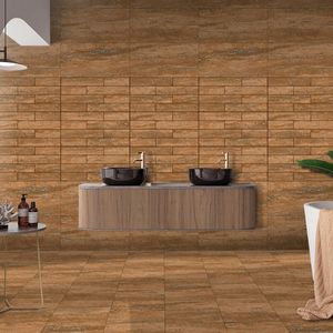 Azulejo de Pared de Cerámica Blanco Brillante de Lujo de 300x600, Estilo Minimalista para Oficinas Corporativas Modernas y Proyectos de Interiores Comerciales - Product Image 3