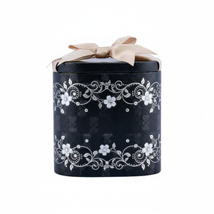 Boîte en métal ovale personnalisée pour cadeaux de mariage - Product Image 1