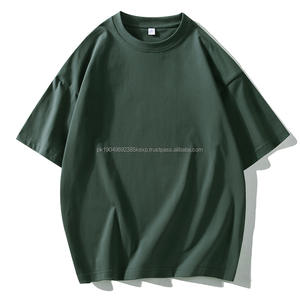 T-shirt personnalisé en coton 100 % de haute qualité pour hommes, vierge, épais et surdimensionné, idéal pour l'impression – Vente en gros - Product Image 6