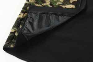 เสื้อแจ็คเก็ตฟลีซลายพรางสำหรับผู้ชาย ลดราคา เสื้อแจ็คเก็ตสำหรับเล่นกีฬากลางแจ้ง  เสื้อแจ็คเก็ตขนเป็ด  สามารถปรับแต่งโลโก้สโมสรได้ - Product Image 2