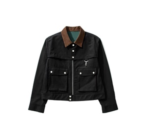Men's High Quality Cotton Outdoor <b>Work</b> <b>Jacket</b> Custom Design <b>Canvas</b> Windproof Breathable Heavyweight Zipper Winter <b>Work</b> Wear - Product Image 1