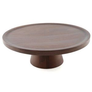 Elegante Soporte y Plato para Pastel de Madera, Superficie Lisa, Base Robusta, Hecho a Mano, Ecológico, Ajustable para Ceremonias de Corte de Pastel - Product Image 6