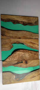 Tabla de cortar y picar madera de acacia para uso en vajilla - Product Image 2