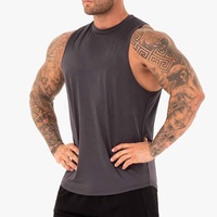 2025 Offre Spéciale Logo personnalisé Gym Fitness entraînement débardeur pour hommes été formation Singlet musculation grande taille coton formation