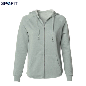 Sweat-shirt unisexe 100 % coton brodé pour l'hiver, grande taille, fermeture éclair unie, décontracté, coupe oversize, haute qualité, manches longues - Product Image 6