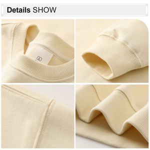Sudadera Personalizada Unisex de Cuello Redondo, Lisa, con Bordado e Impresión de Logotipo, Sudadera de Algodón de Alta Calidad para Hombre - Product Image 5