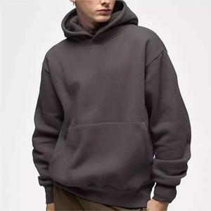Vente en gros de sweats à capuche oversize en coton, sweats à capuche à épaules tombantes, fourniture de vêtements en gros - Product Image 2