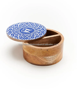 Caja de joyería de madera de lujo personalizada del fabricante, caja de anillo impresa personalizada para regalos de pareja de boda y compromiso - Product Image 3