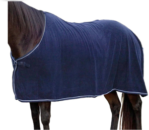 Couverture d'équitation imperméable pour l'hiver, poids moyen, grande rabat de queue, utilisation extérieure, couverture de stalle en velours pour le dressage - Product Image 2