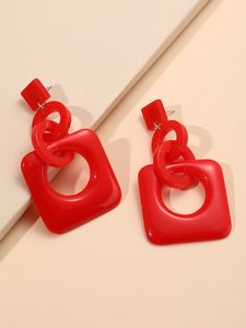 Handmade Epoxy Resin Earrings Creative <b>Gift</b> Craft Supplies Wholesale Fashion DIY Resin Earrings Decorative Handmade Craft - Product Image 1