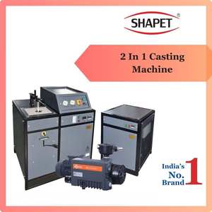 Machine de moulage de bijoux en or Shapet, capacité d'un kg, triphasée, faible consommation, équipement de moulage industriel sans flamme - Product Image 6