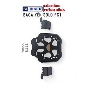Accessoires de moto M-Biker, porte-bagages arrière de type plaque pour Yamaha PG-1 - Product Image 2