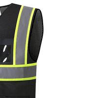 Uniformes de Trabajo de Tela Premium, Chaleco de Seguridad Ligero Reflectante UPF 50 de Secado Rápido Personalizable