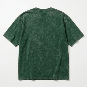 เสื้อยืดคอกลมโอเวอร์ไซส์ผ้าคอตตอนเนื้อหนา ซักพิเศษ ทรงหลวม ใส่สบาย ไม่ยับ สำหรับผู้ชาย สไตล์สตรีทแวร์ลำลอง เหมาะสำหรับฤดูร้อน - Product Image 5