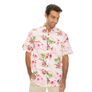 New 2026 Custom Hawaiian <b>Shirts</b> Summer Beach Floral Print Button Down Tropical Unisex Short Sleeve Casual Beach Aloha <b>Shirts</b> - Product Image 3