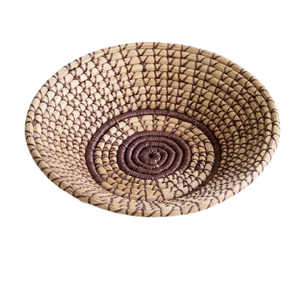 Luxury Tropical Seagrass Tray Ethically Sourced Storage <b>Basket</b> For Modern Minimalism Home Styling Projects - Product Image 2