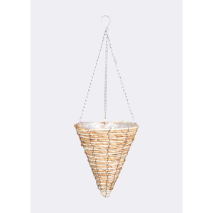 Maceta colgante moderna de yute para plantas, decoración de pared para el hogar, maceta colgante tejida ecológica para sala de estar y balcón - Product Image 2