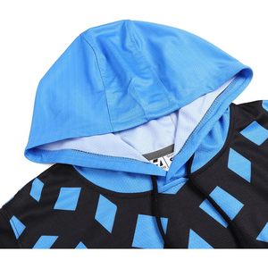 เสื้อฮู้ดแขนสั้นแบบสวมหัวสำหรับผู้ชาย Pullonsy ผ้าแห้งเร็ว น้ำหนักเบา ไซส์ XXS-XL แบบมีซิปและกันยับ - Product Image 5