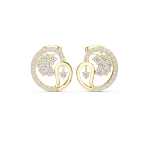Pendientes de Diamantes con Baño de Oro de 18K de la Mejor Calidad, Elegantes para Uso Diario y Fiestas, Regalo de Joyería para Mujer, Precio Competitivo - Product Image 6