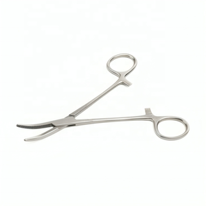 Pinzas Hemostáticas Spencer Wells de Calidad Premium, 20 cm, Dentadas, Rectas/Curvas, Pinza Quirúrgica, Instrumento Médico con Certificación CE - Product Image 3