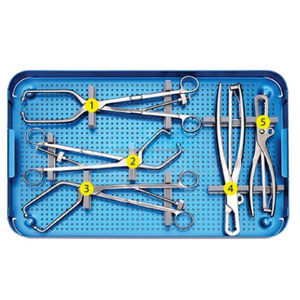 Kit de Instrumentos Quirúrgicos Ortopédicos Manuales de Alta Calidad, Aprobado por ISO/CE, de Acero Inoxidable, para Reconstrucción Pélvica - Product Image 2
