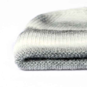 Bonnet unisexe en acrylique, tricoté, style color block, chaud pour l'hiver, style décontracté, circonférence de la tête 56-58 cm - Product Image 3
