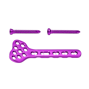 Placa de Columna Volar con Bloqueo de 2.7 MM para Radio Distal, Placa Ósea Ortopédica para Fijación de Fracturas de Muñeca, Set Ortopédico Manual para Traumatismos - Product Image 2