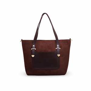 Sac à bandoulière formel marron P56102 pour femme - Product Image 3