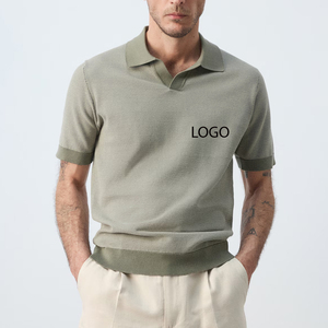 Chemise Polo en Coton pour Homme, Col Rabattu, Design de Logo Personnalisable, Couleur Unie, Style Raffiné, Collection 2026, Prix Usine, pour Tenue Décontractée - Product Image 1