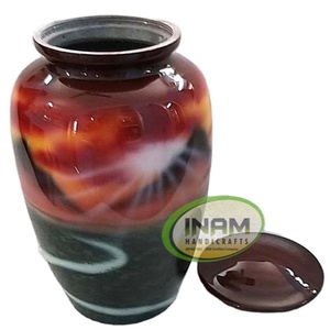 Urna de cenizas hermosa de diseño único de calidad extrema para cenizas de adultos/urnas de cremación de latón cenizas de adultos - Product Image 1