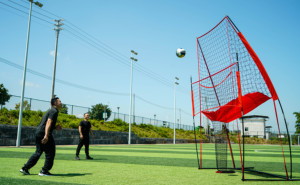 Waising สถานีฝึกซ้อม8X11ฟุตแบบพกพากลางแจ้งอุปกรณ์ฝึกวอลเลย์บอลฝึกหัด - Product Image 4