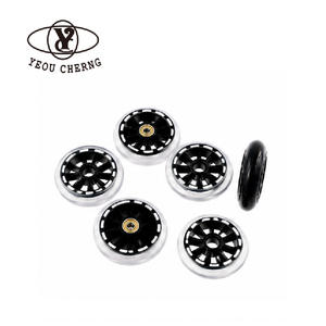 Ruedas de PU de 110x24 mm 78A para Patinete Eléctrico de Adultos, Ruedas Grandes de Alta Velocidad de Repuesto para Patinetes de Desplazamiento, Ruedas Silenciosas de Rodamiento Suave - Product Image 4