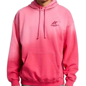 Sweat à capuche décontracté en molleton 100 % coton pour homme, sur mesure, teinture unie, qualité supérieure, collection hiver 2026, offre spéciale - Product Image 1