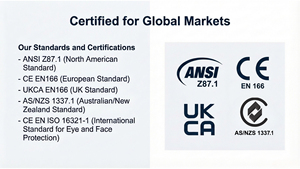 Lunettes de sécurité bifocales ANSI Z87.1 avec une augmentation de +1,0 à +3,5 dioptries et des plaquettes nasales souples en TPR pour une protection oculaire confortable - Product Image 6