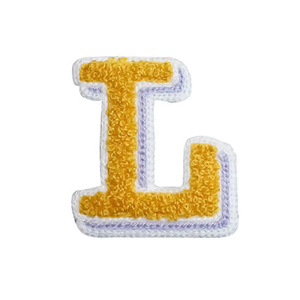 Parches de chenilla bordados en relieve, insignias de tela termoadhesivas o para coser, apliques decorativos para chaquetas, sombreros, bolsos, vaqueros, gorras y ropa. - Product Image 3