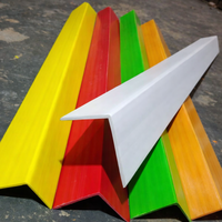 Moldura de PVC Extruido Personalizada en Forma de L, Perfil de Plástico para Esquinas, Protección de Bordes para Muebles y Construcción