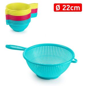 Cesta mediana de plástico para lavar verduras con mango, para frutas y verduras - Product Image 2