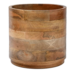 Maceta de madera al por mayor y jardinera de madera de fabricante vietnamita, maceta rústica decorativa de madera para plantas artificiales. - Product Image 1