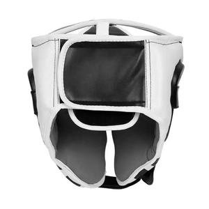 Réglable Respirant MMA Combat Muay-thai Arts Martiaux Casques De Boxe Usine Haute Qualité En Cuir Couvre-chef Protège-têtes - Product Image 4