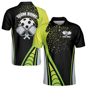IRSA SPORTS T-shirt de sport unisexe toutes saisons pour pickleball, personnalisable par sublimation, respirant, écologique, en Spandex/Coton, manches courtes - Product Image 4