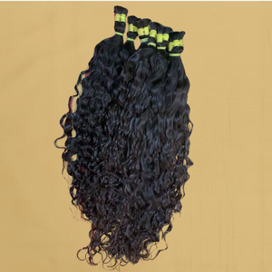 Extensions de cheveux vierges indiens non traités, ondulations profondes lâches, double trame, vente en gros, fournisseur OEM - Product Image 2
