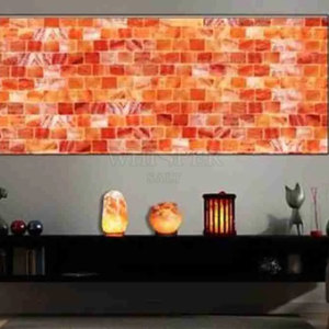 <b>Top</b> Selling LED Himalayan Salt Wall Panel Natural <b>Crystal</b> LED Himalayan Salt Wall Panel Home Decor Style - Product Image 6